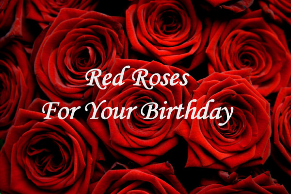 Red Roses For Your Birthday