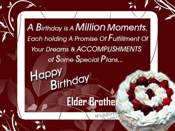 A Birthday Is A Million Moments !-wb6002