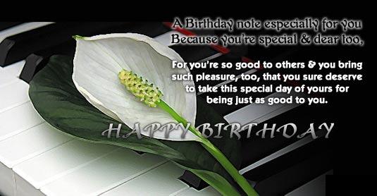 A Birthday Note Especially For You-wb302