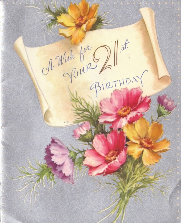 A Wish For Your Twenty First Birthday-wb6702