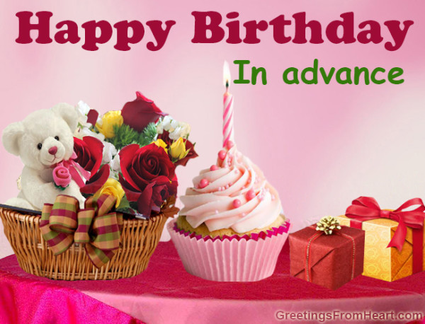 Advance Birthday In Advance-wb4604