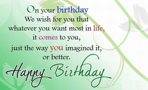 Birthday Blessings