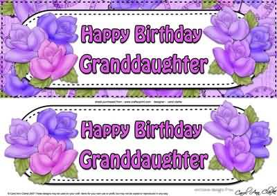 Birthday Wishes For Granddaughter-wb4602