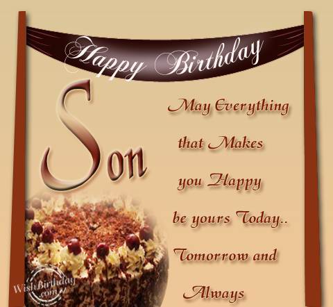 Birthday Wishes For Son-wb401