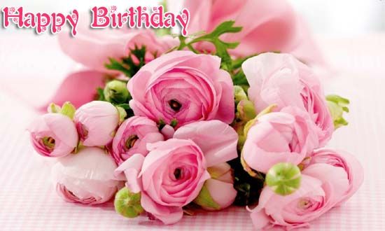 Birthday Wishes With Pink Roses-wb2402