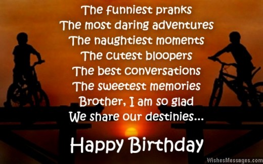 Brother I Am So Glad Happy Birthday-wb4601