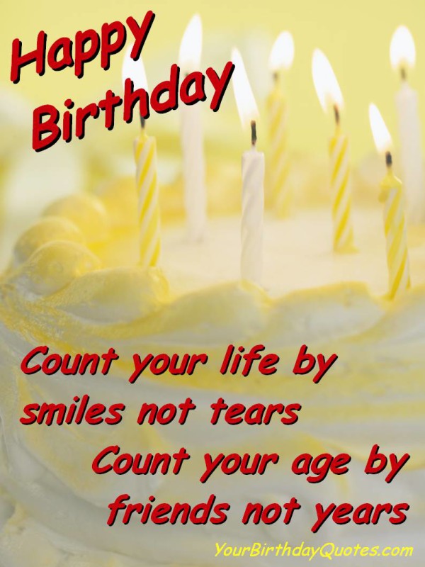 Count Your Life By Smiles-wb0508