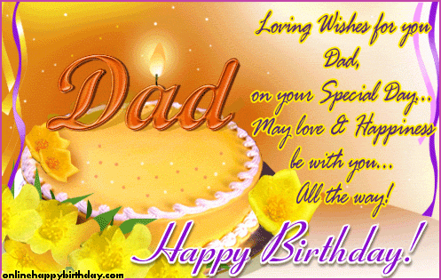 Dad Loving Wishes For You On Your Birthday-wb302