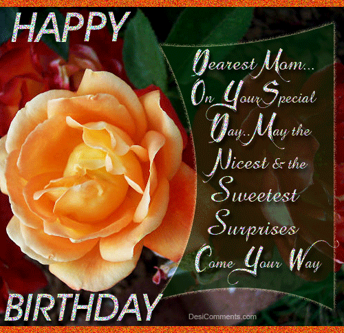 Dearest Mom On Your Special Day-wb071