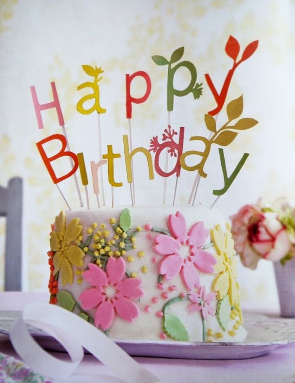 Decorative Birthday Cake-wb40
