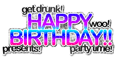 Get Drunk Happy Birthday !-wb3103