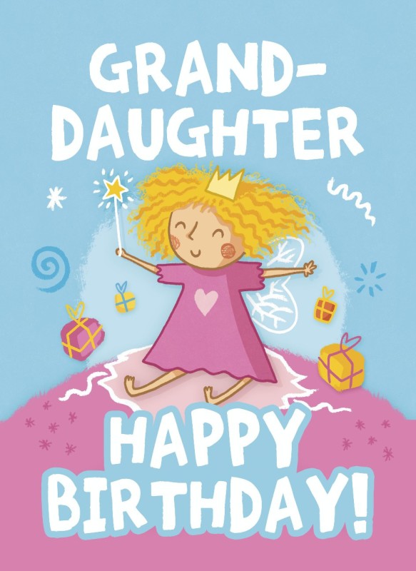 Grand Daughter Happy Birthday-wb2502