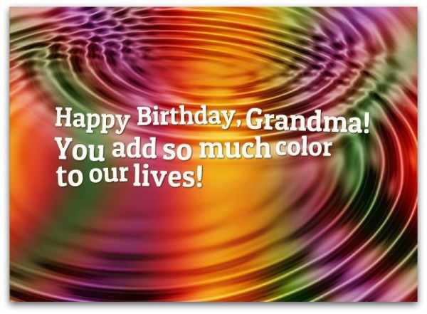 Grandma You Add So Much Color To our Lives-wb0152