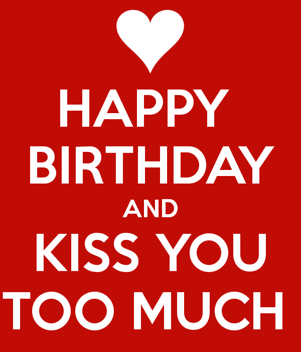 Happy Birthday And Kiss You Too Much-wb392