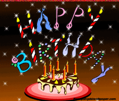 Happy Birthday Animated Cake!-wg6413