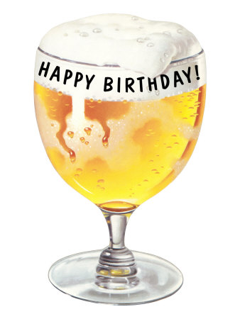 Happy Birthday - Beer Image-wb4719