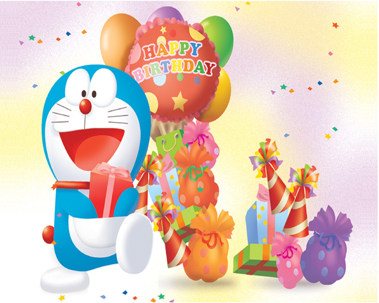 Happy Birthday – Doremon Image