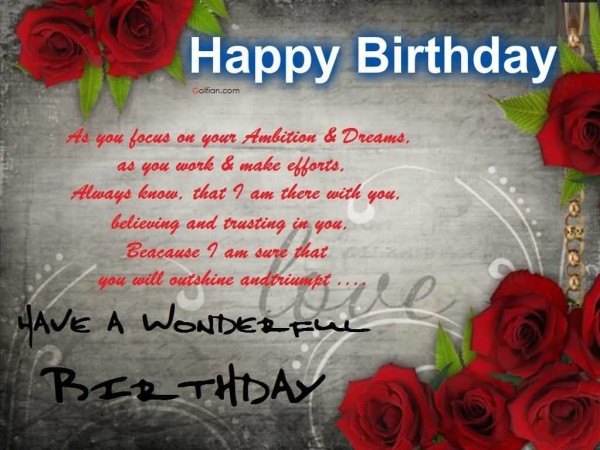 Happy Birthday Have A Wonderful One-wb4111