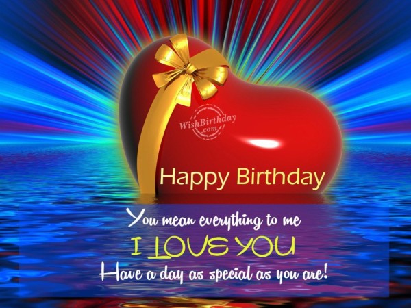 Happy Birthday I Love You-wb5305
