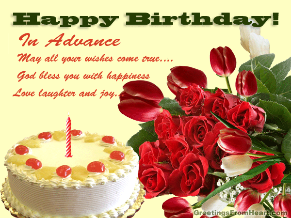 Happy Birthday In Advance God Bless-wb4620
