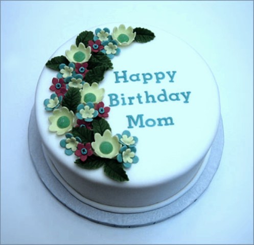 Happy Birthday Mom - Cake-wb4003