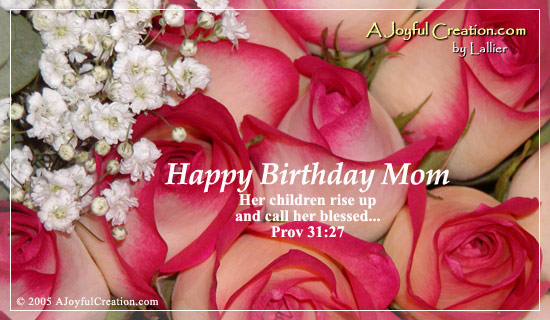 Happy Birthday Mom - Her Children Rise Up-wb4004