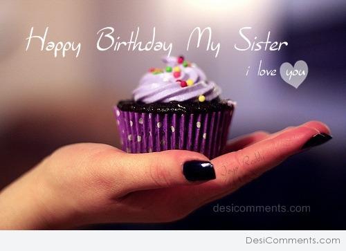 Happy Birthday My Sister-wb1104
