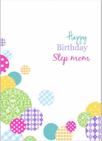 Happy Birthday Step Mom-wb231