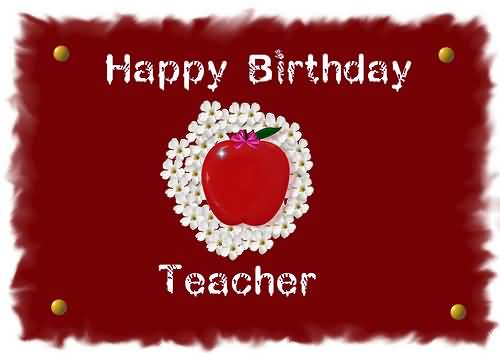 Happy Birthday Teacher !-wb807