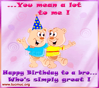 Happy Birthday To A Bro-wb3010