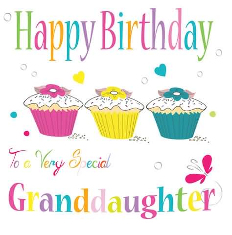 Happy Birthday To A Very Special Granddaughter-wb4608