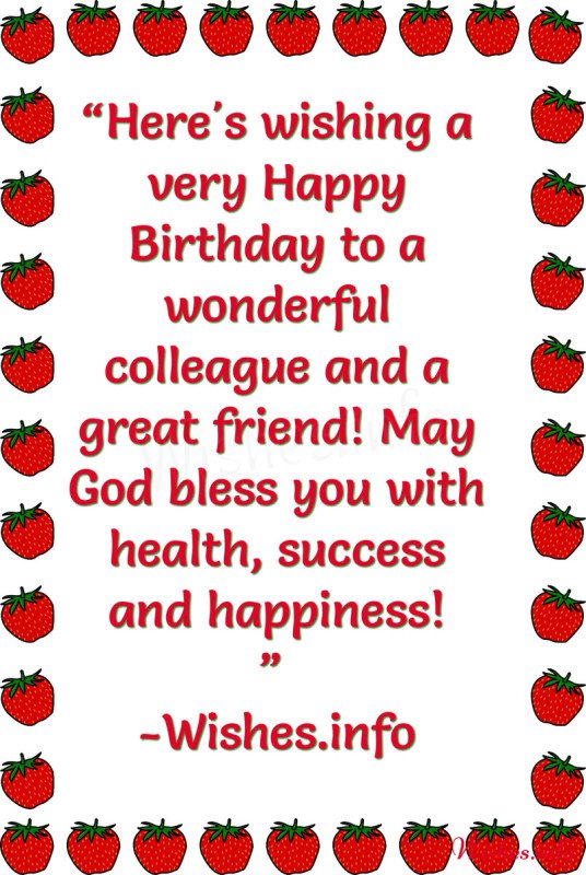 Happy Birthday To A Wonderful Colleague-wb68