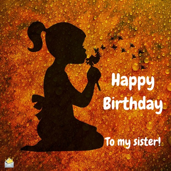 Happy Birthday To My Sister-wb01804