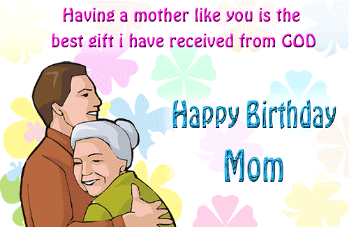 Happy Birthday To My Sweet Mom-wb604