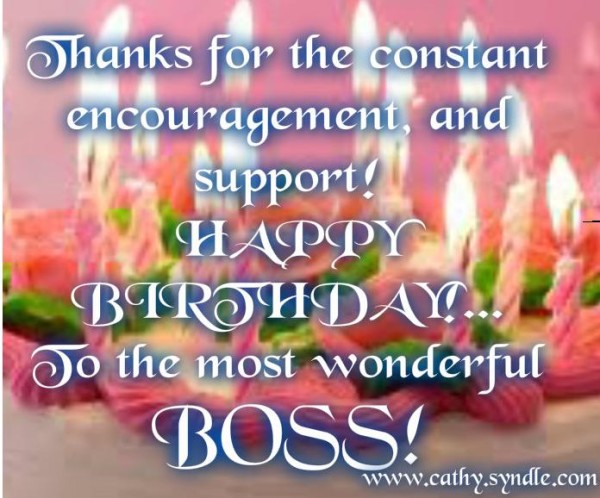 Happy Birthday To The Most Wonderful Boss!-wb6108