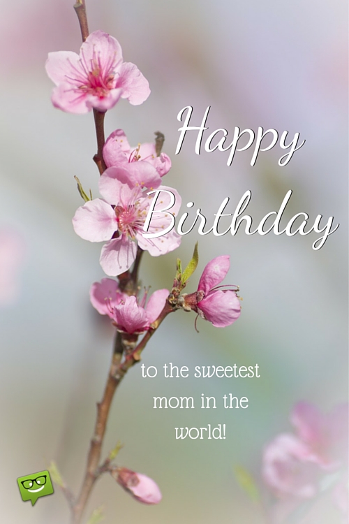 Happy Birthday To The Sweetest Mom-wb782