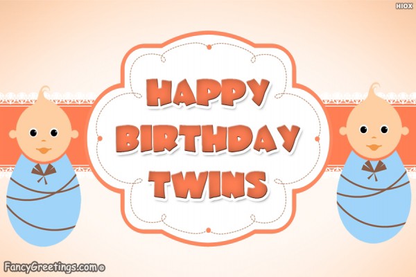 Happy Birthday Twins-wb7214