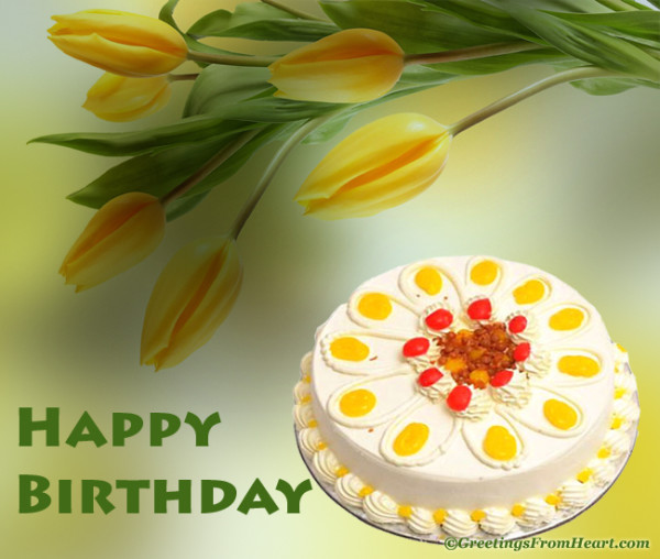 Happy Birthday With Amazing Cake-wb7911