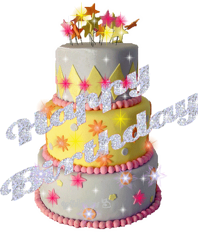 Happy Birthday With Big Cake-wb5128