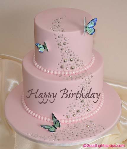 Happy Birthday With Big Delicious Cake-wb7912