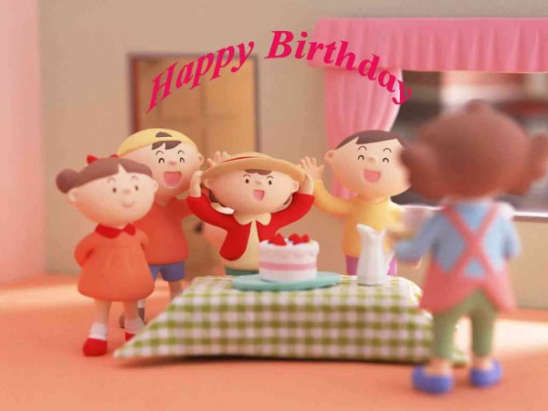 Happy Birthday With Cartoons-wb0081