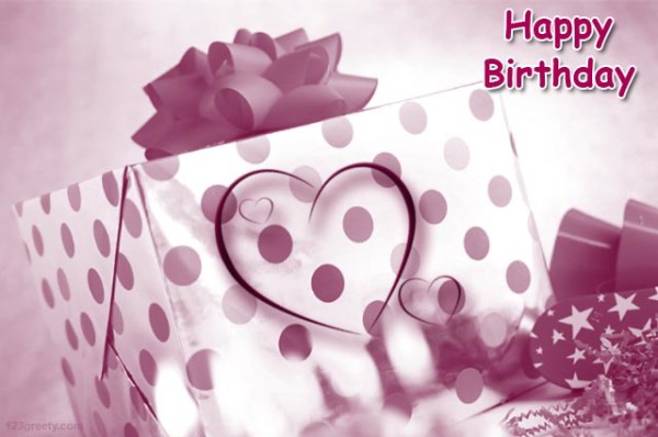 Happy Birthday With Gift Image-wb67