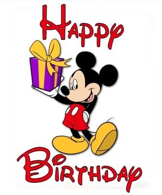 Happy Birthday With Mickey Image-wb15