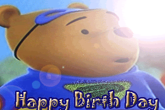 Happy Birthday With Pooh-wb3616