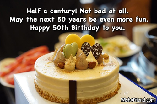 Happy Fiftieth Birthday To You-wb1002