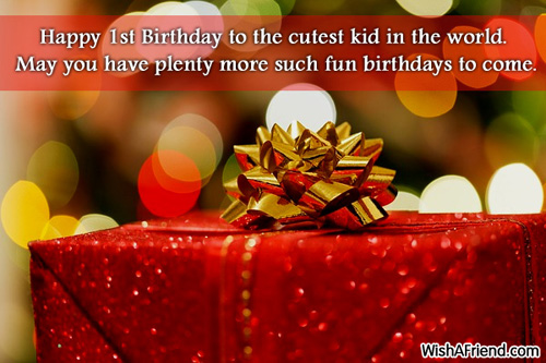 Happy First Birthday To Cutest Kid-wb5114