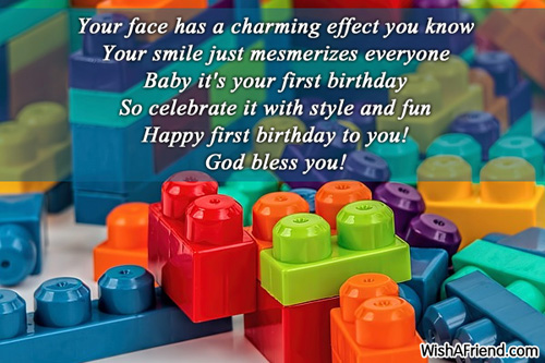 Happy First Birthday To You !-wb5117