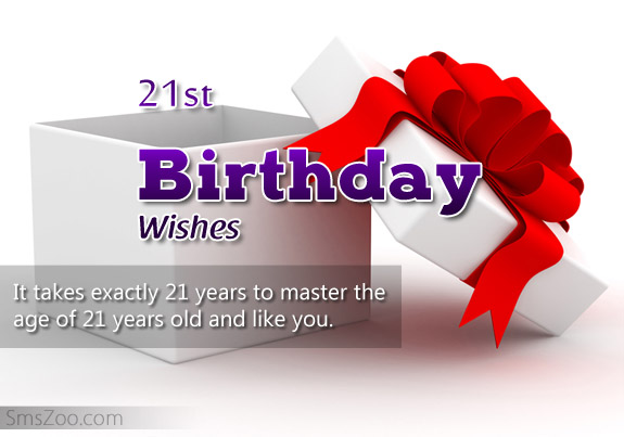 Happy Twenty First Birthday-wb4109