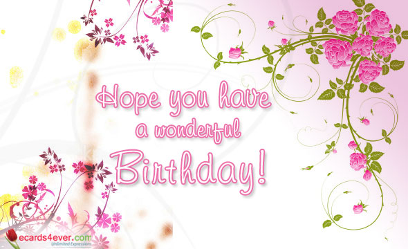 Hope You Have A Wonderful Birthday-wb009024