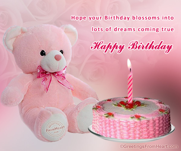 Hope Your Birthday Blossoms Into Lots Of Dreams-wb0253